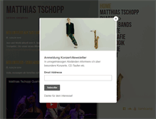 Tablet Screenshot of matthiastschopp.com